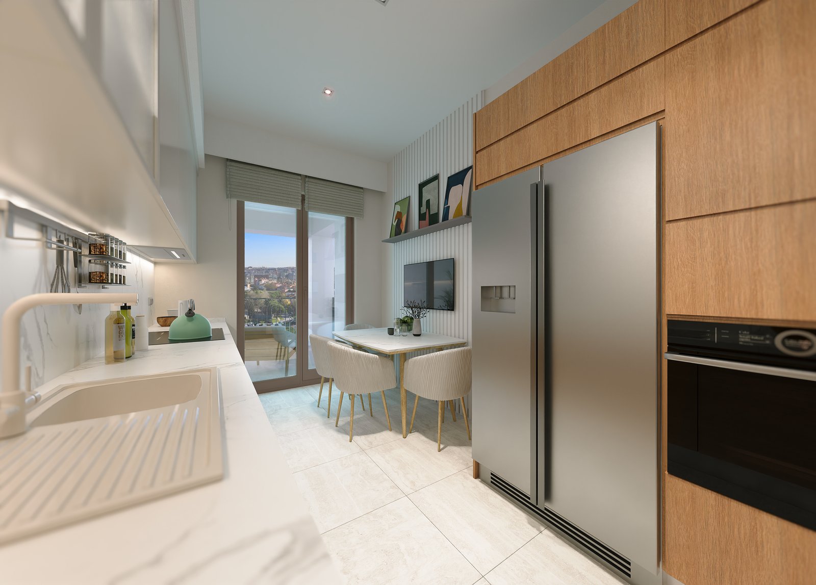 09-MUTFAK Family Apartments in Göktürk, Istanbul