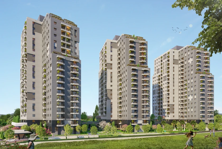 Modern Apartments in Basın Ekspres, Istanbul