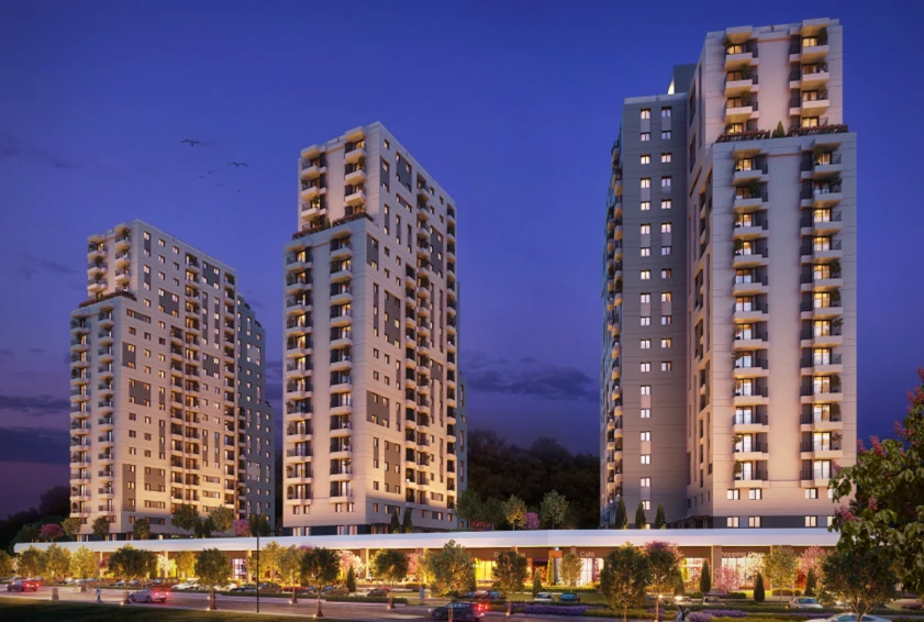 Modern Apartments in Basın Ekspres, Istanbul